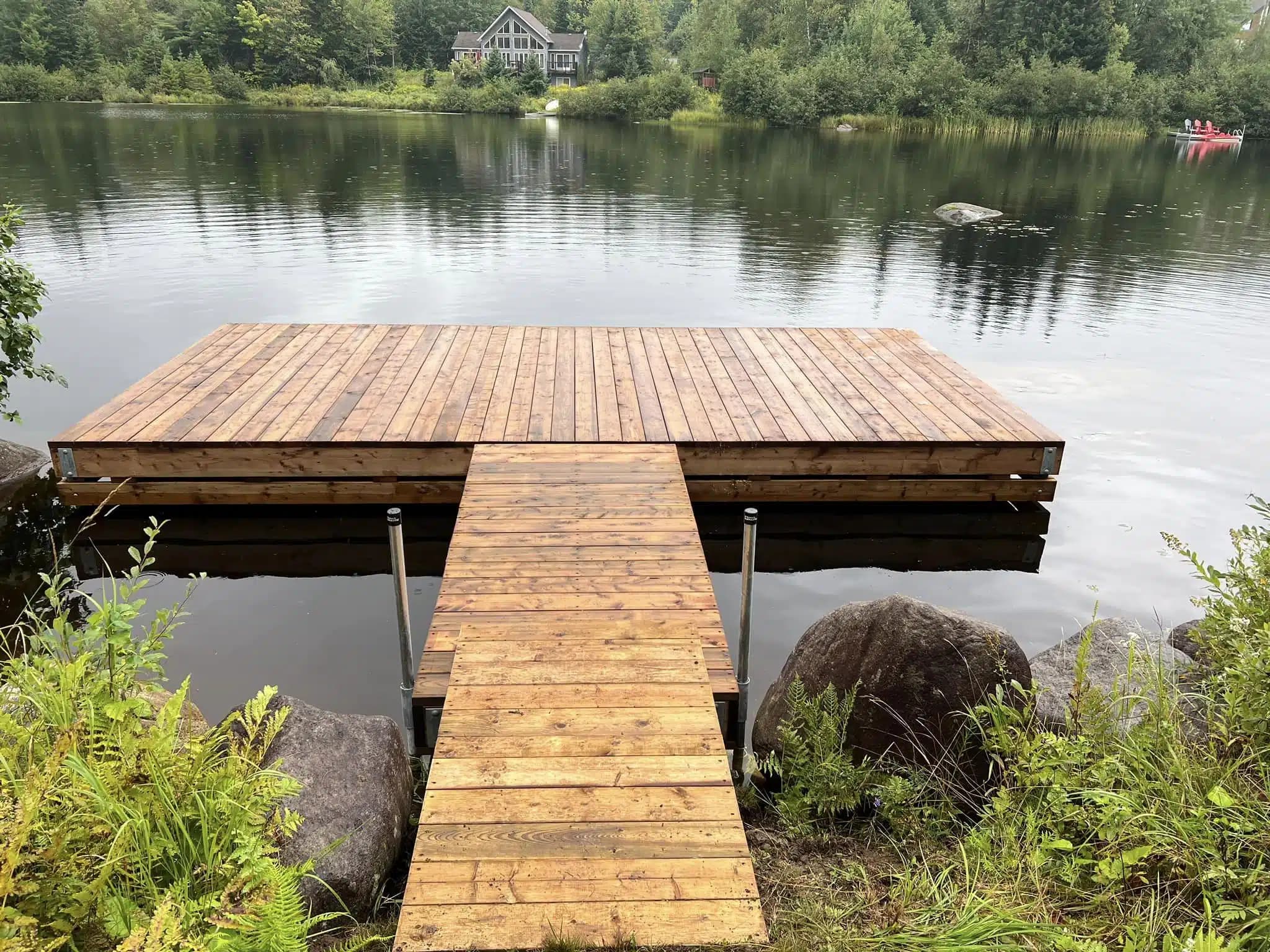 Quai de bois sur mesure 2